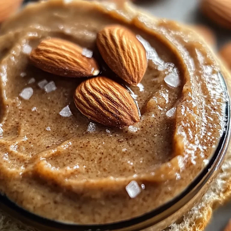 Almond Butter Recipe