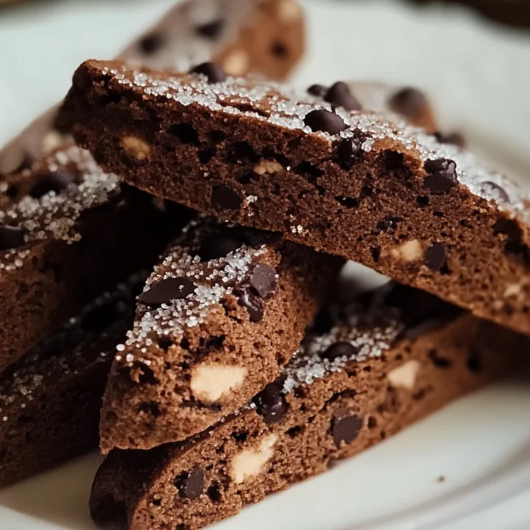 Chocolate Espresso Biscotti Recipe