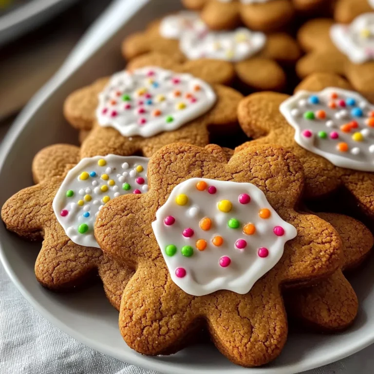 Cinnamon Old Fashioned Gingerbread Cookies