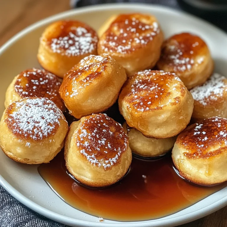 Maple Pancake Poppers