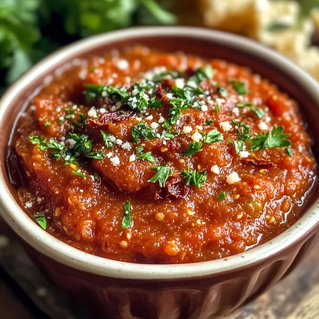 Mouthwatering Sun Dried Tomato Dipping Sauce