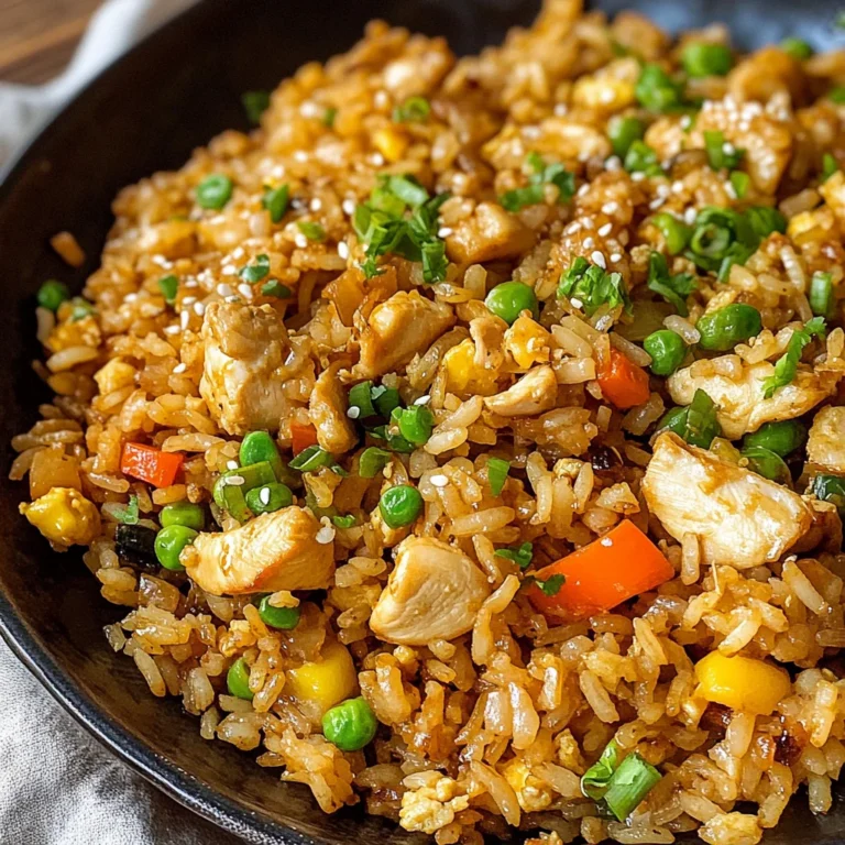 Restaurant-Style Chicken Fried Rice