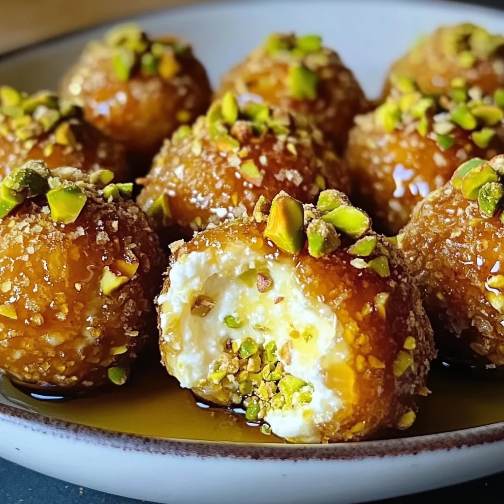 Ricotta Pistachio Honey Bites: A Delicious & Easy Recipe