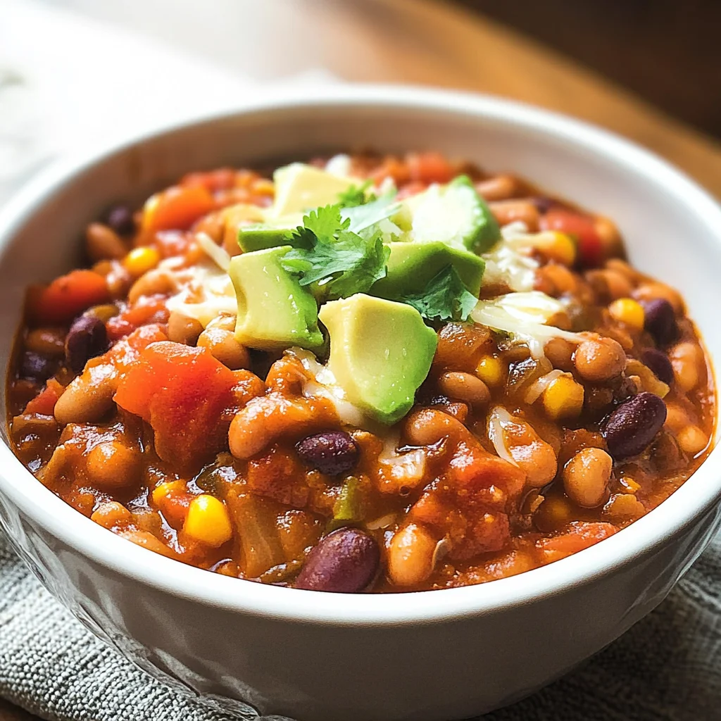 20-Minute Vegetarian Chili Recipe