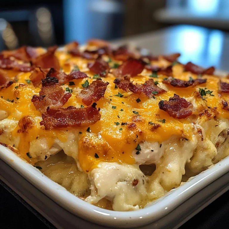 Amazing 25-Minute Crack Chicken Casserole: A Heavenly Dinner