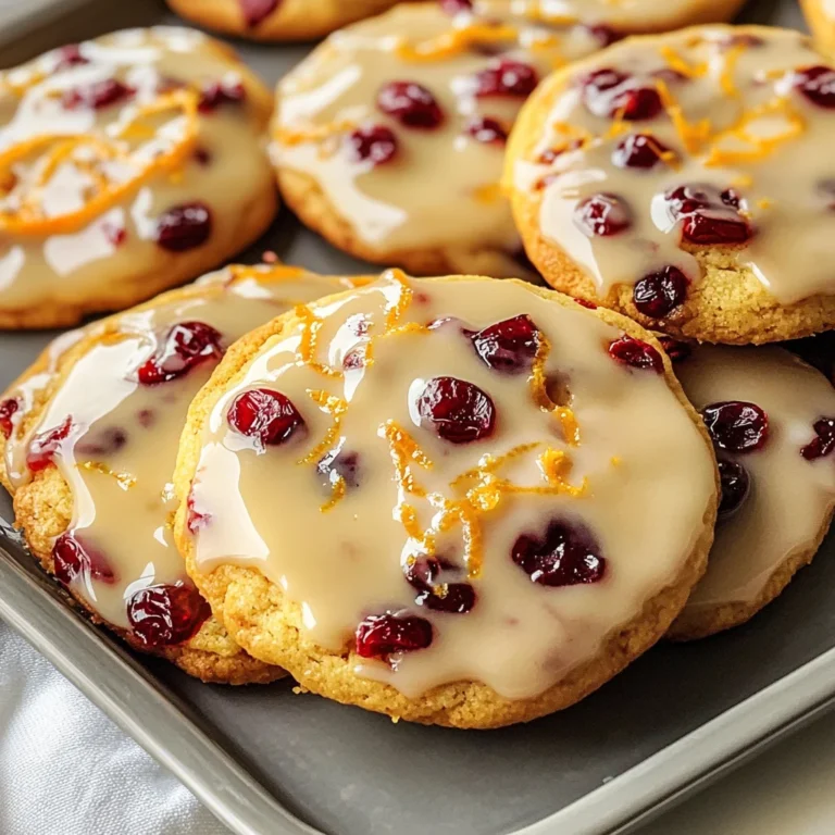 Best Christmas Cranberry Orange Cookies Recipe