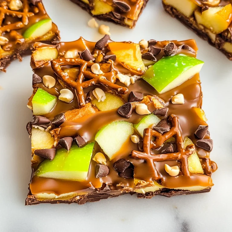 Caramel Apple Bark