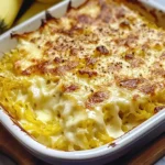Creamy Spaghetti Squash Au Gratin