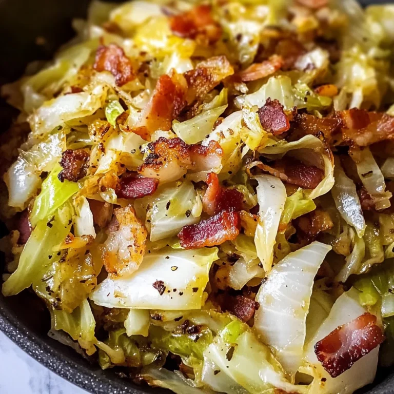 Easy Fried Cabbage