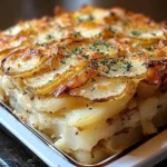 French Onion Potato Bake