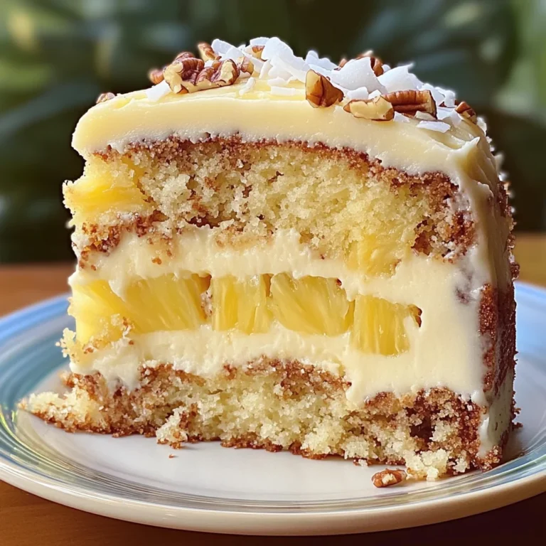 Hawaiian Pineapple Cake Recipe