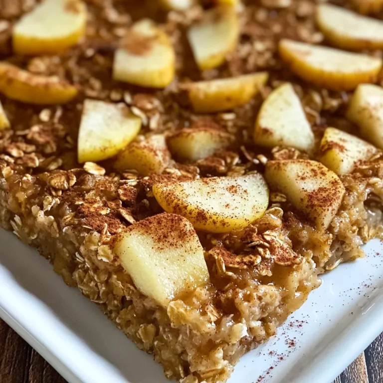 Oatmeal Apple Breakfast Bake