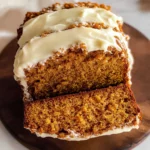Pumpkin Bread with Cream Cheese Frosting Recipe