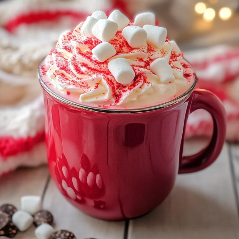 Red Velvet Hot Chocolate Recipe