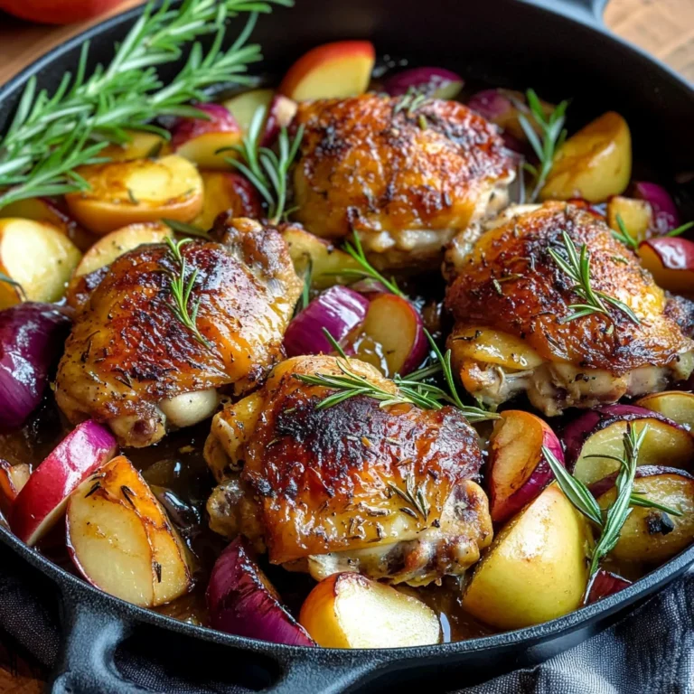 Rosemary Apple Cider Chicken Recipe
