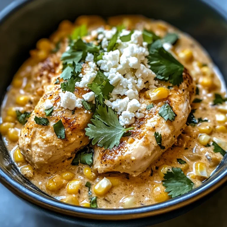 Slow Cooker Street Corn Chicken: Creamy Comfort in Every Bite