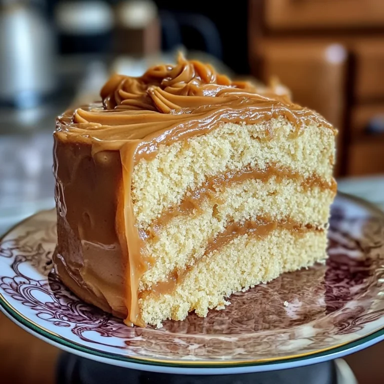 Sour Cream Pound Cake with Caramel Frosting