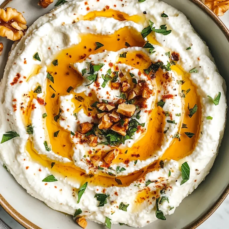 Spicy Ricotta Dip with Hot Honey