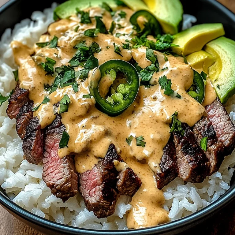 Steak Queso Rice