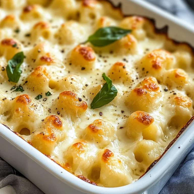 Tasty Baked Gnocchi Mac and Cheese