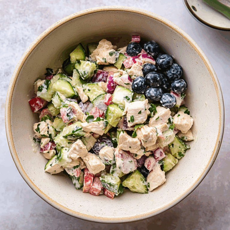 Mediterranean Chicken Salad